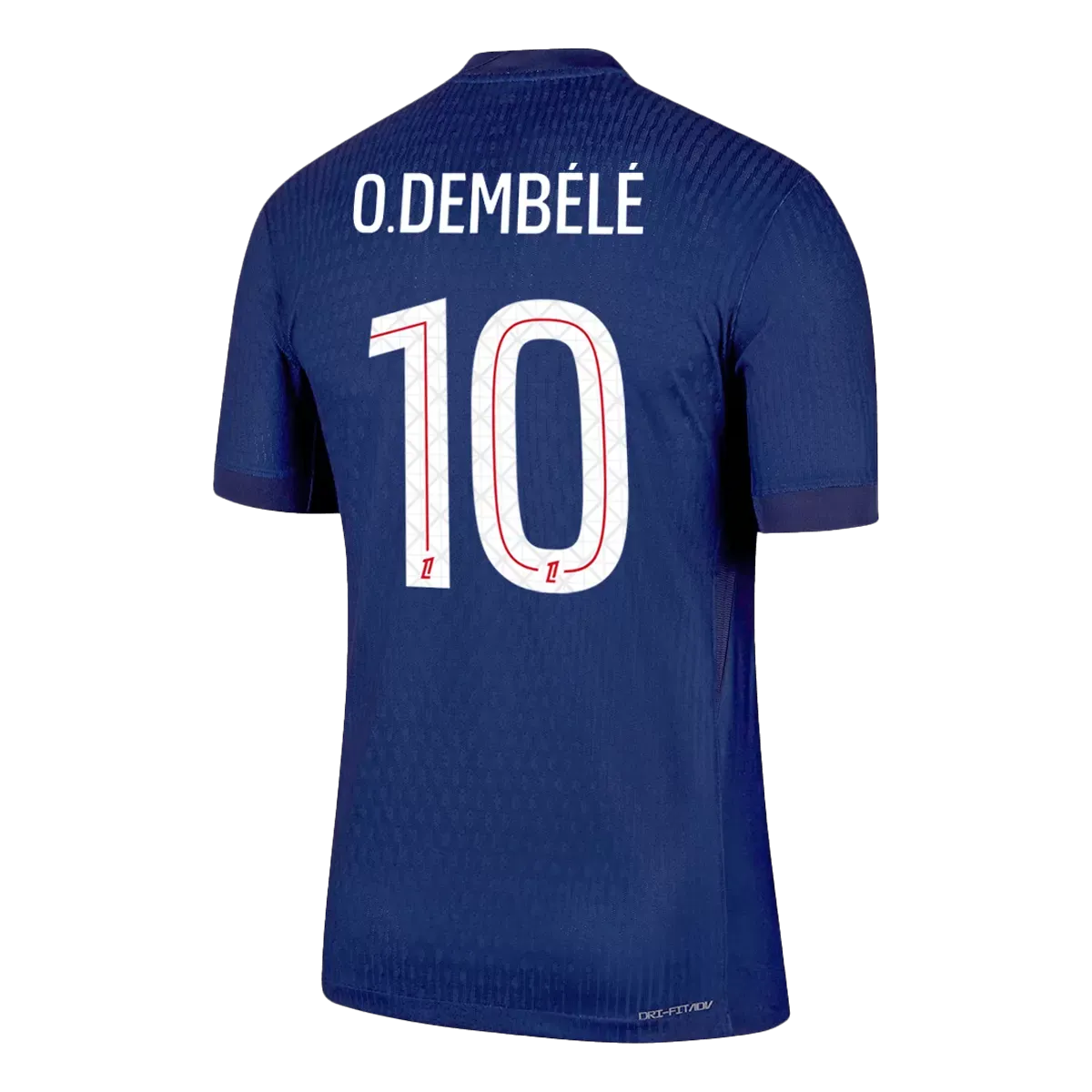 PSG O.Dembélé #10 Home Jersey - Image 2