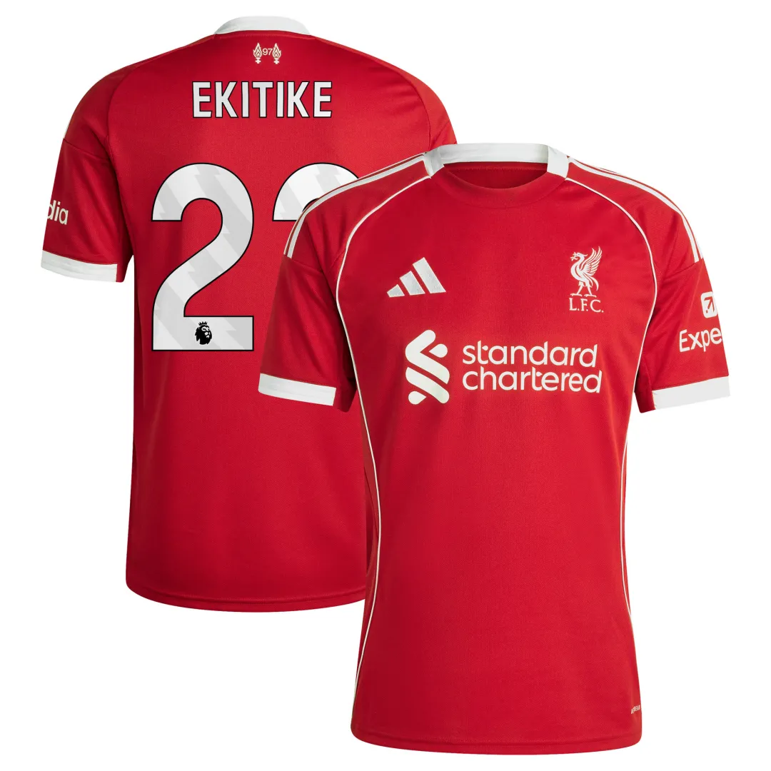 Liverpool Ekitike 22 Home Jersey - Image 3