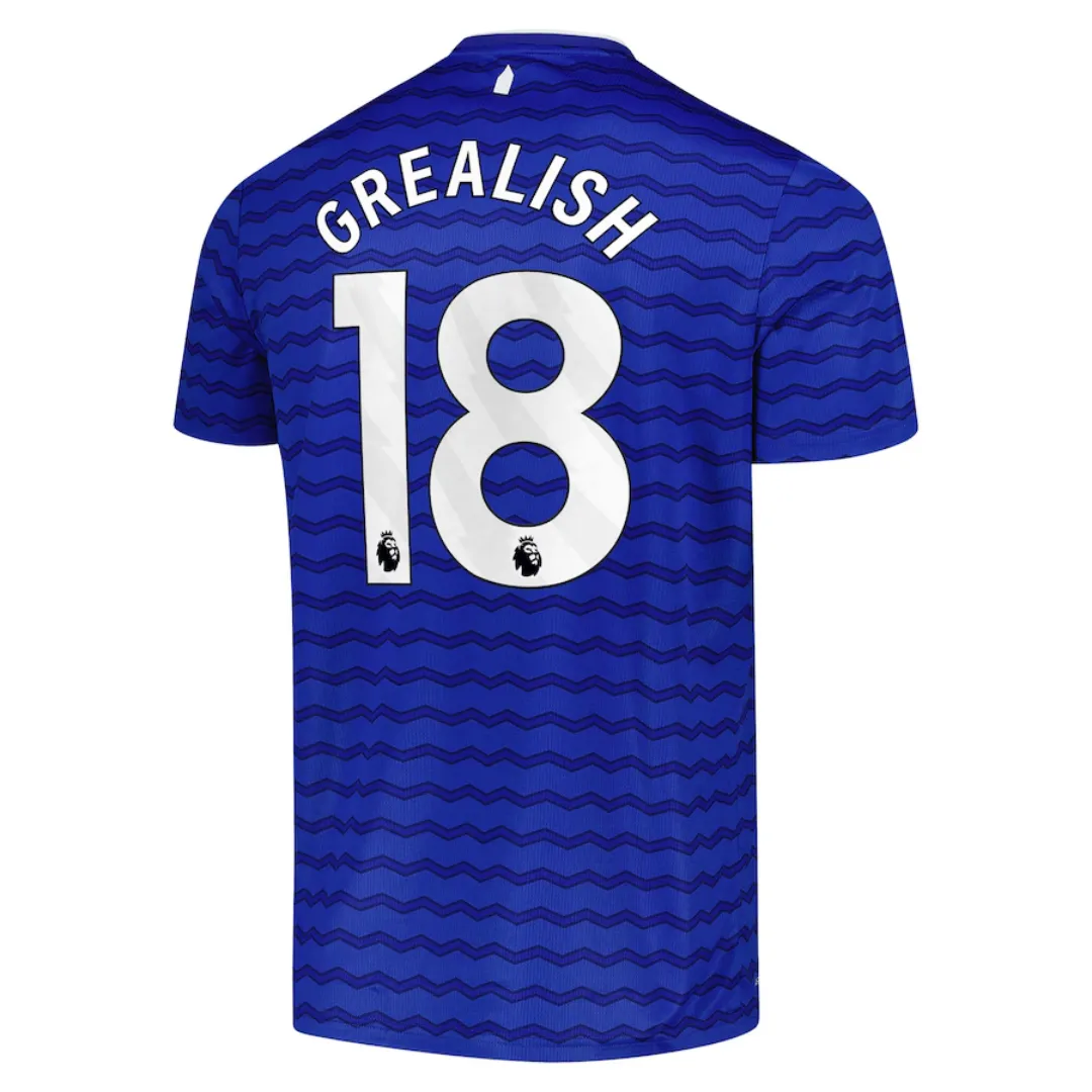 Alternative view of Everton Home Jersey Grealish 18