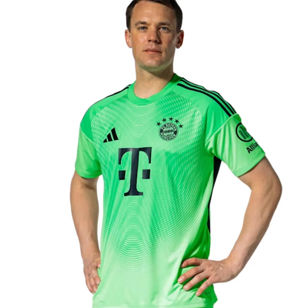 Bayern Munich Green Goalkeeper Jersey - Image 3