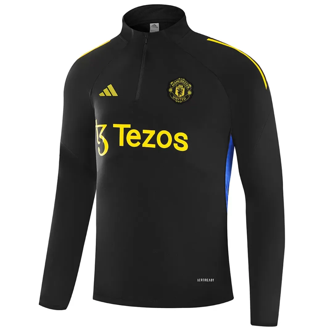 Manchester United 1/4 Zip Kit - Image 3