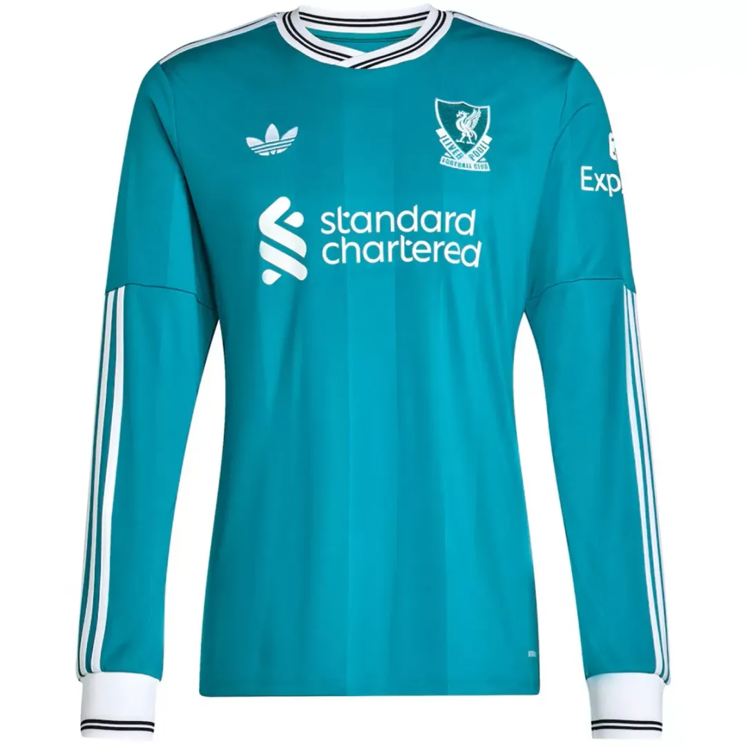 Liverpool Long Sleeve Football Jersey