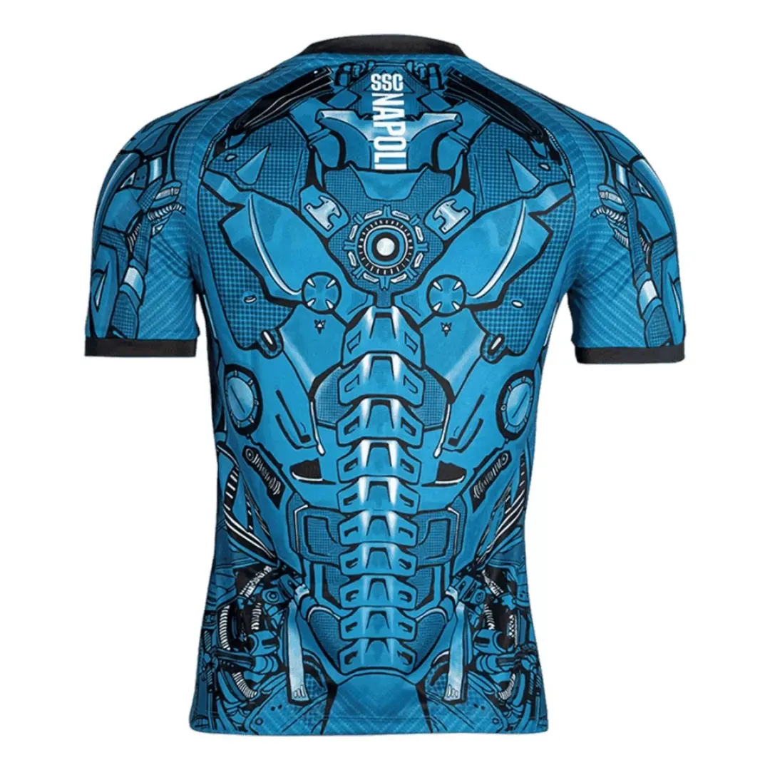 Alternative view of EA7 Napoli Pre-Match Jersey