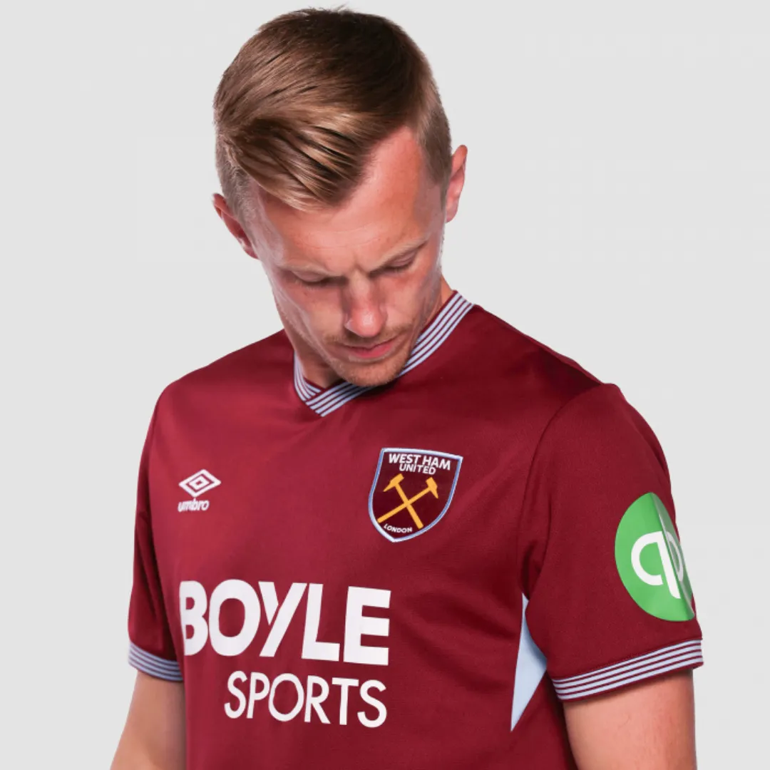 Umbro West Ham Home Jersey - Image 6