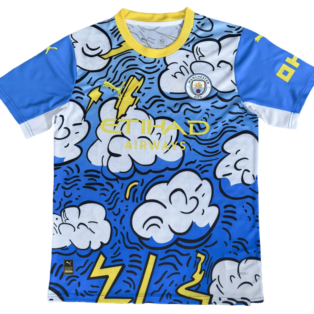 Alternative view of Manchester City Football Jersey