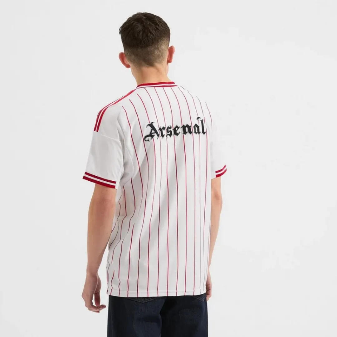 Adidas Striped Football Jersey - Image 4