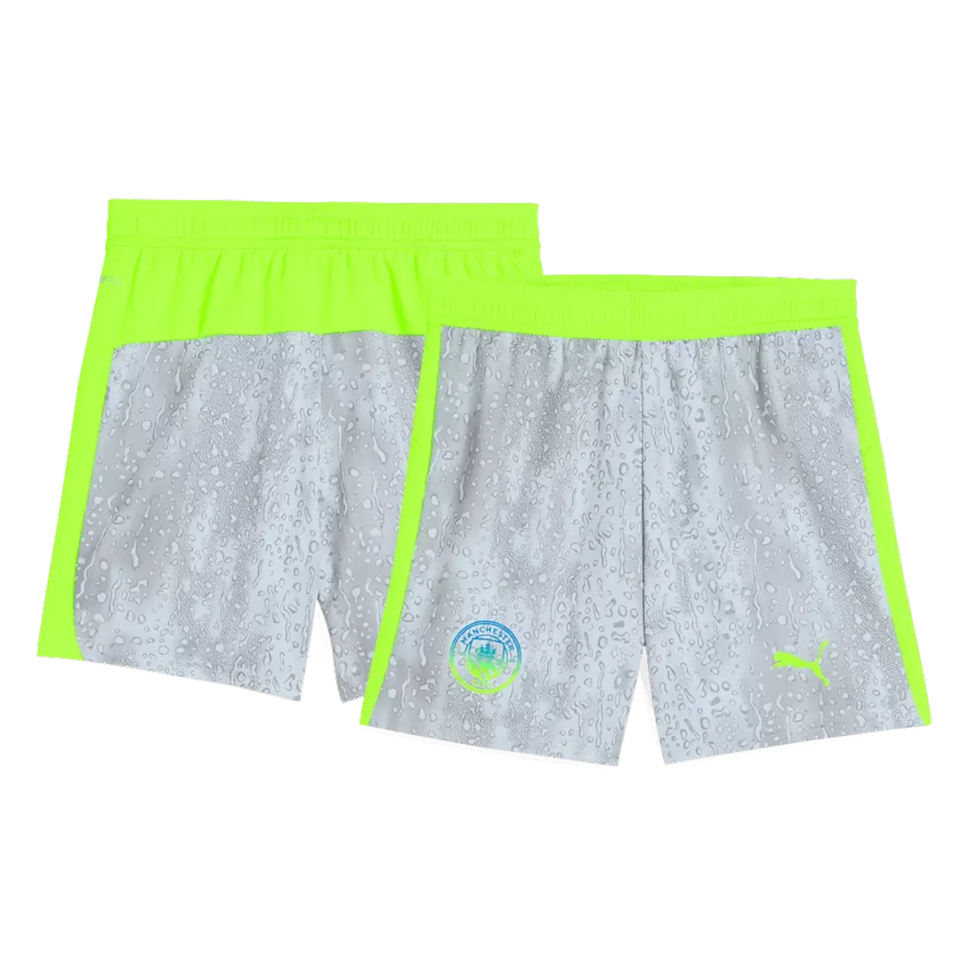 Manchester City Soccer Shorts - Image 3