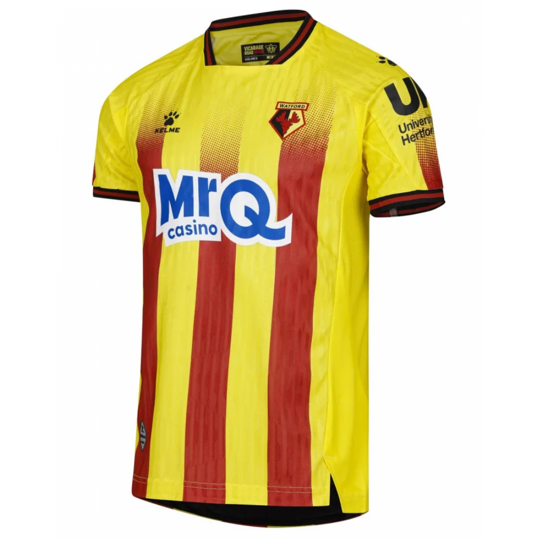 Alternative view of Kelme Watford FC Home Jersey