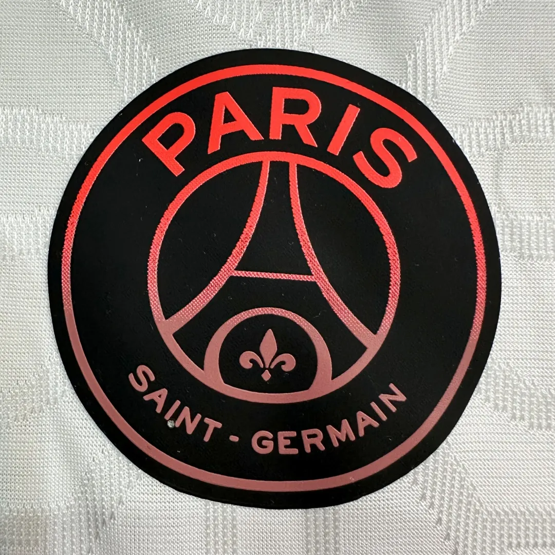 PSG Jordan White Soccer Jersey - Image 3