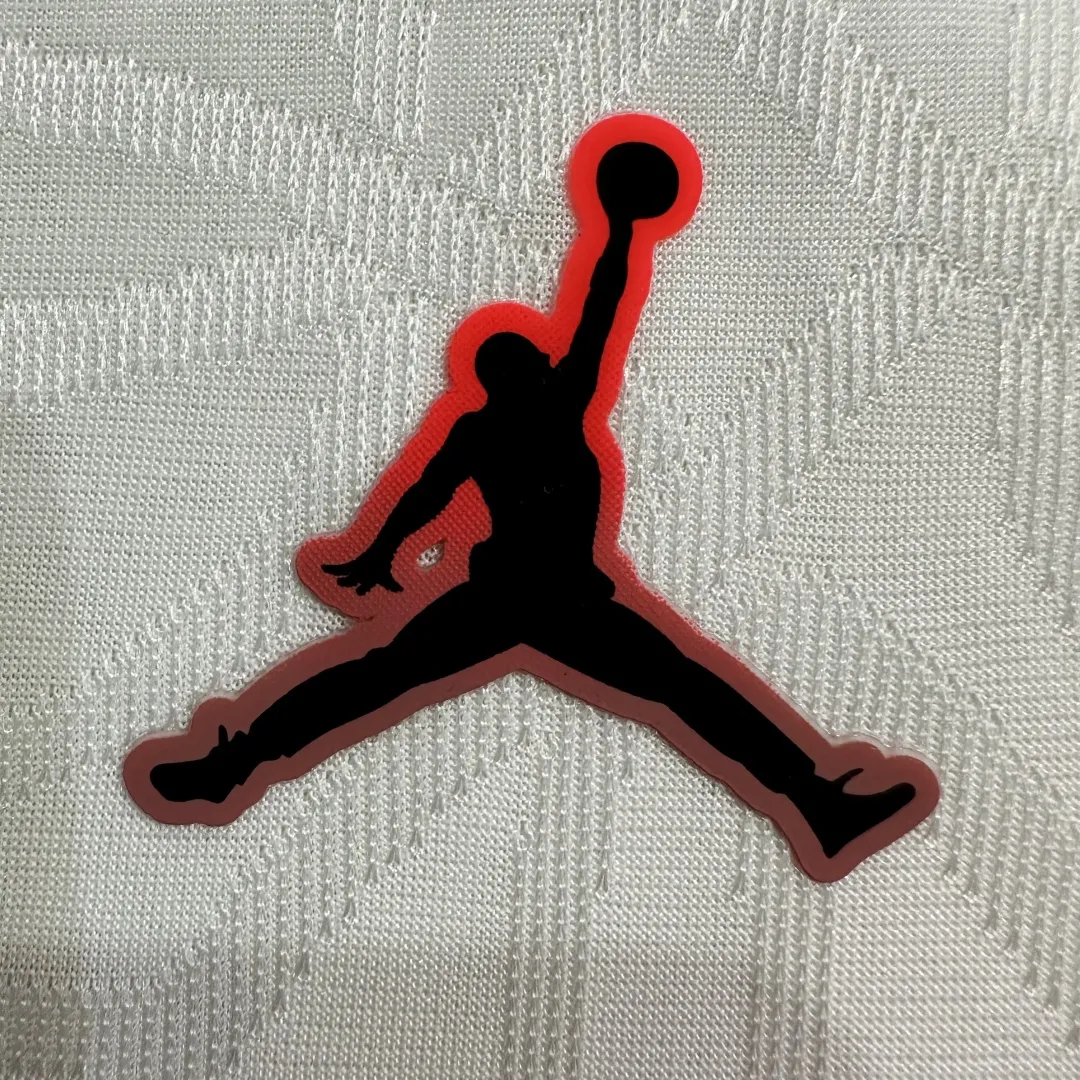 PSG Jordan White Soccer Jersey - Image 4