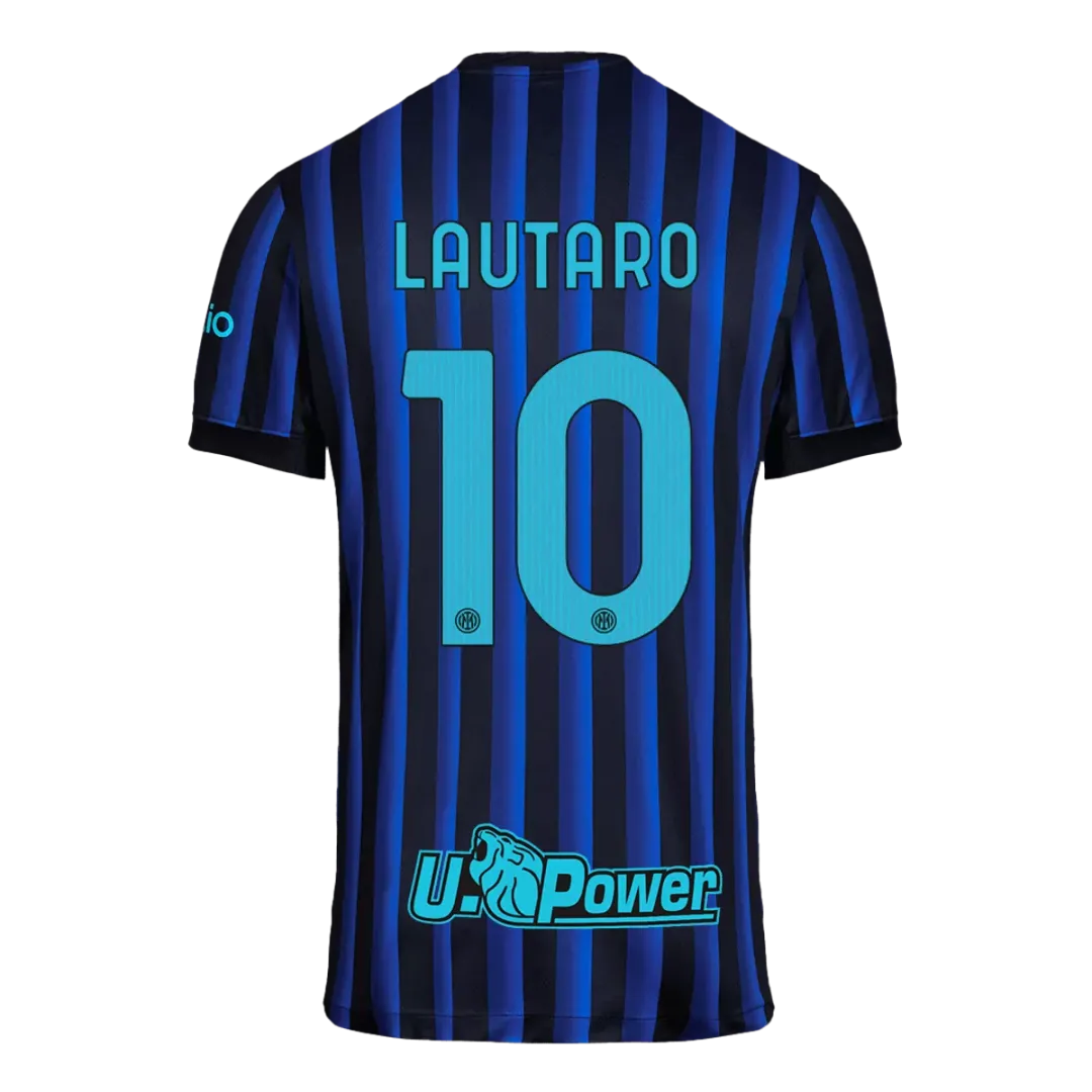 Alternative view of Inter Milan Lautaro 10 Jersey