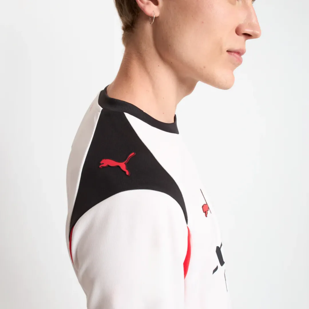 Puma AC Milan Long Sleeve Soccer Jersey - Image 7
