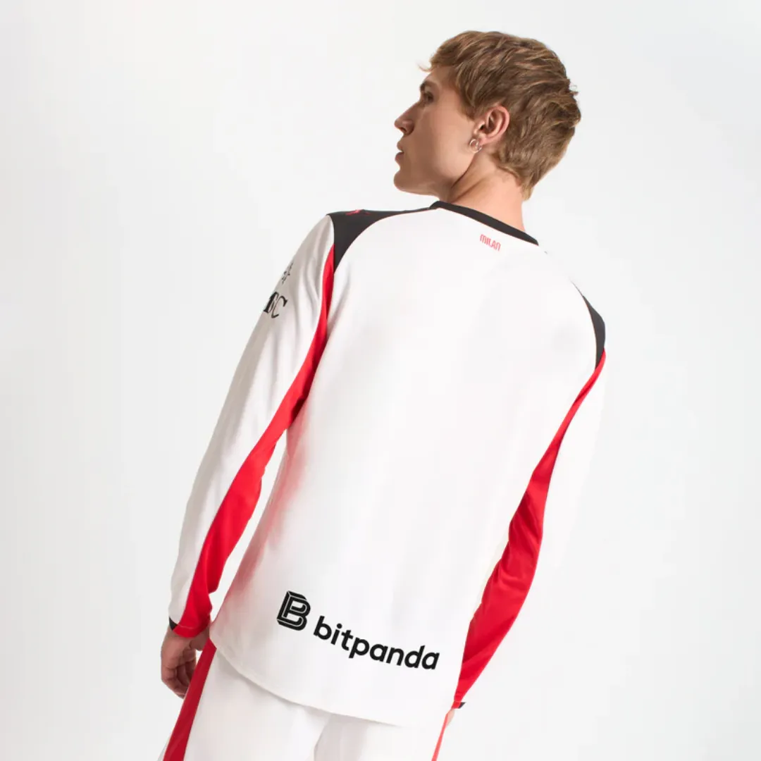 Puma AC Milan Long Sleeve Soccer Jersey - Image 10