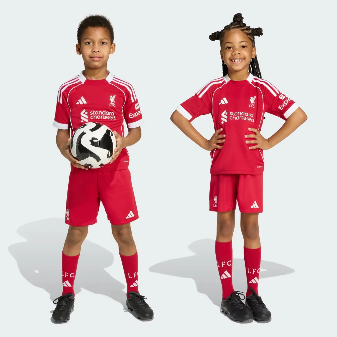 Liverpool Kids Football Kit - Image 4