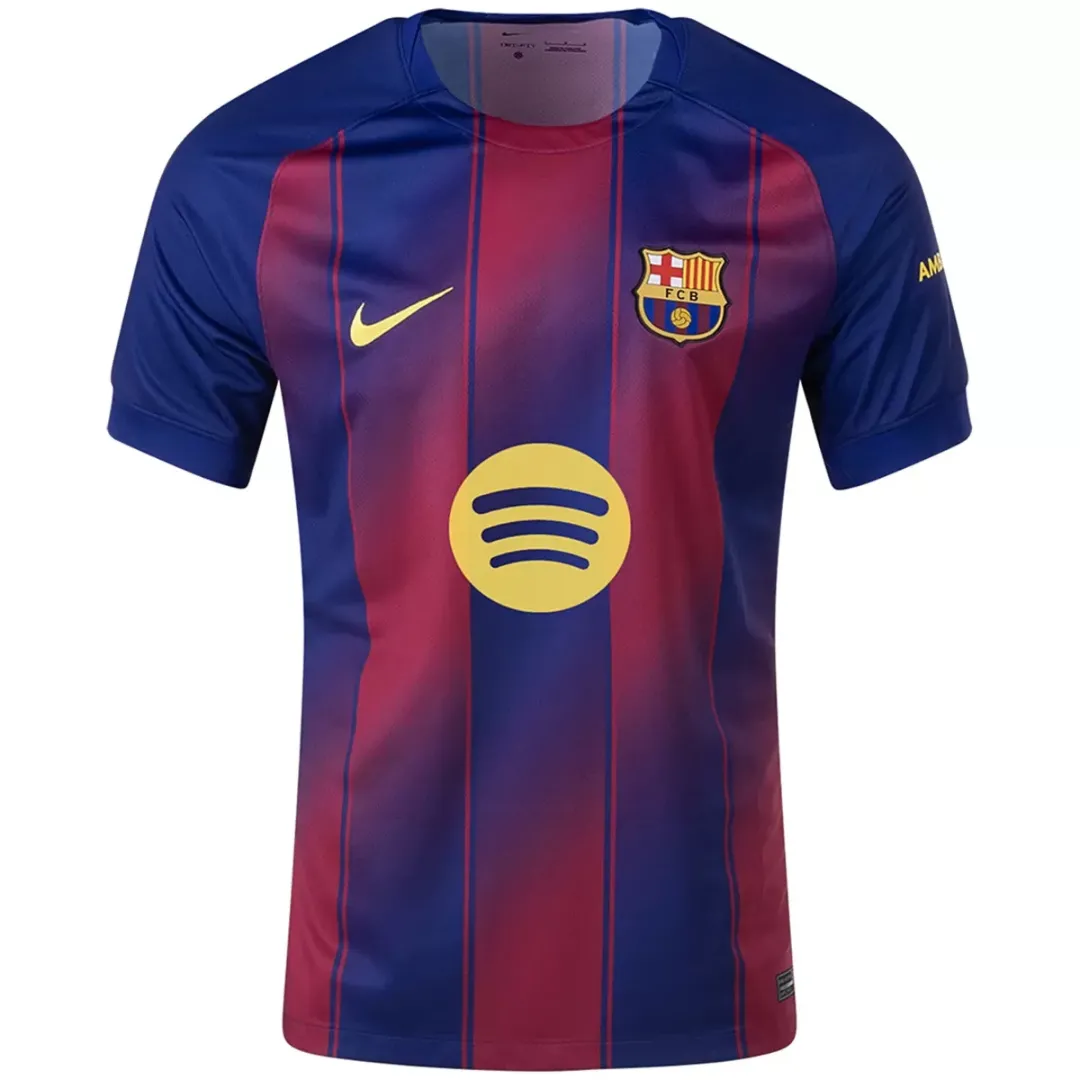 Alternative view of Barcelona Lamine Yamal #10 Home Jersey