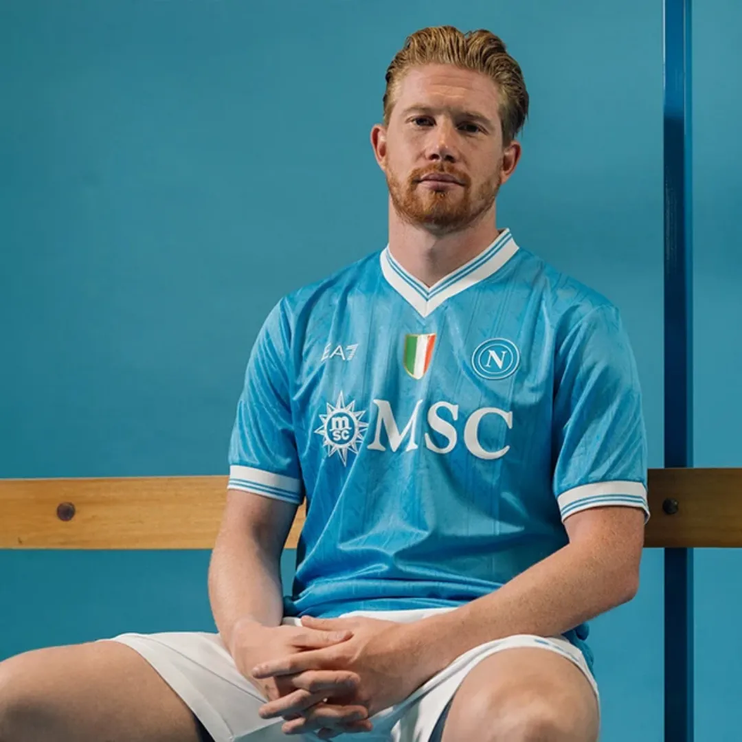 Napoli De Bruyne #11 Home Jersey - Image 3