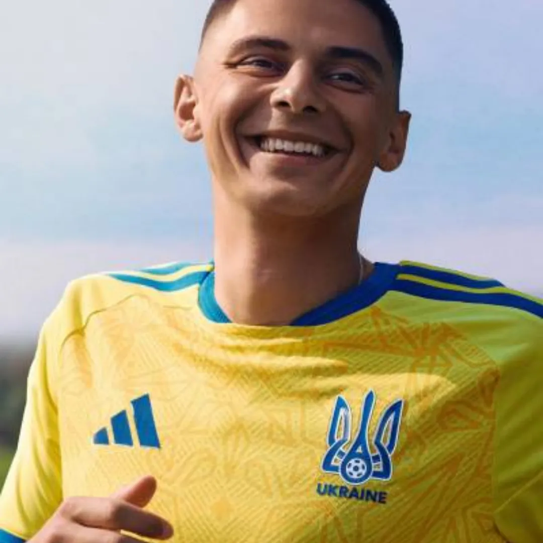 Adidas Ukraine Football Jersey - Image 5