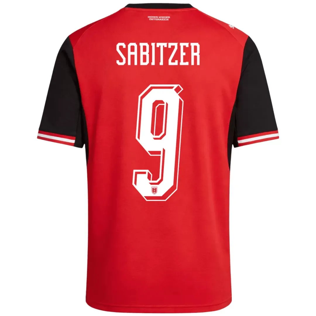 Puma Sabitzer #9 Austria Jersey