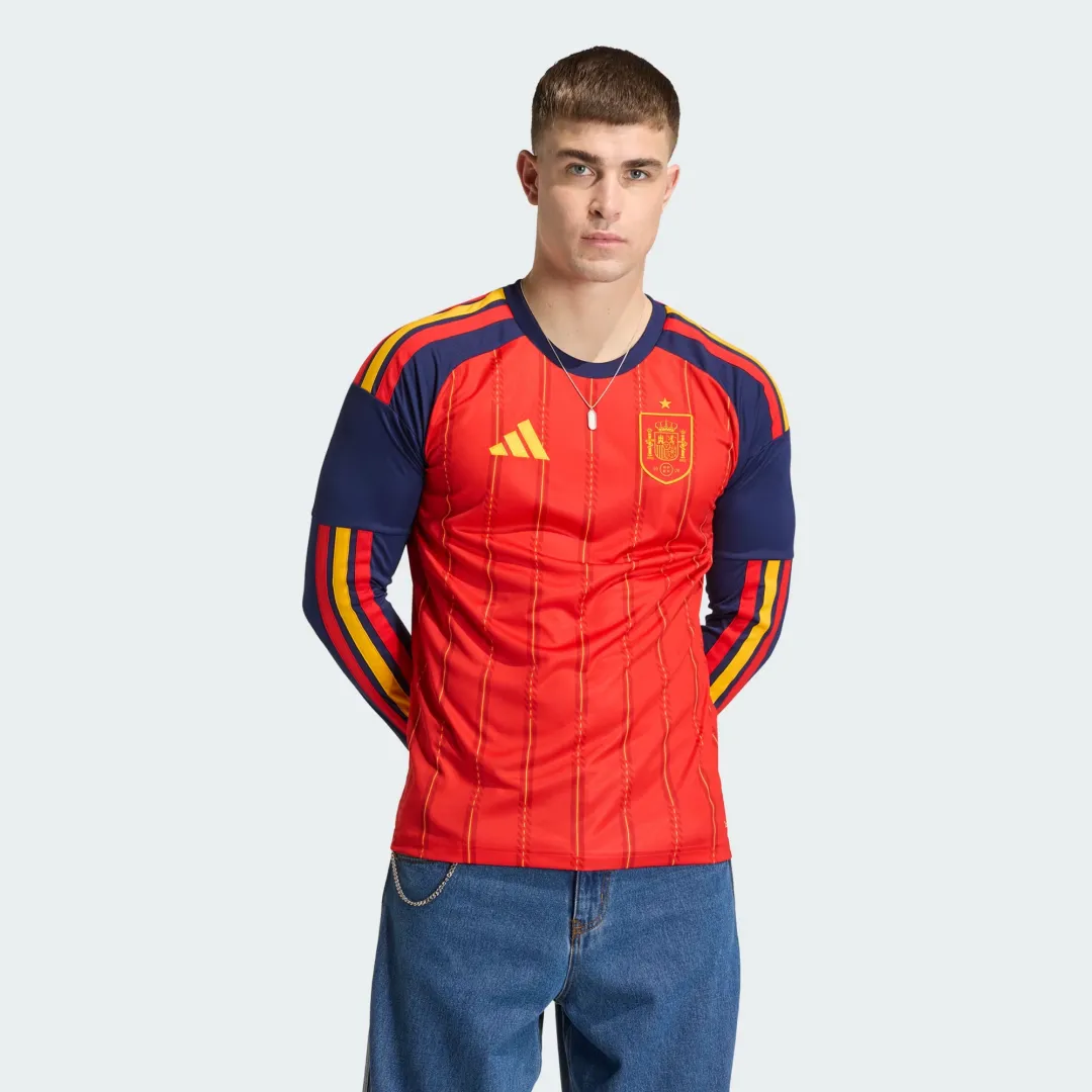 Adidas Spain Long Sleeve Jersey - Image 3