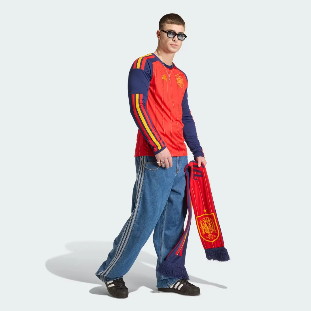 Adidas Spain Long Sleeve Jersey - Image 5