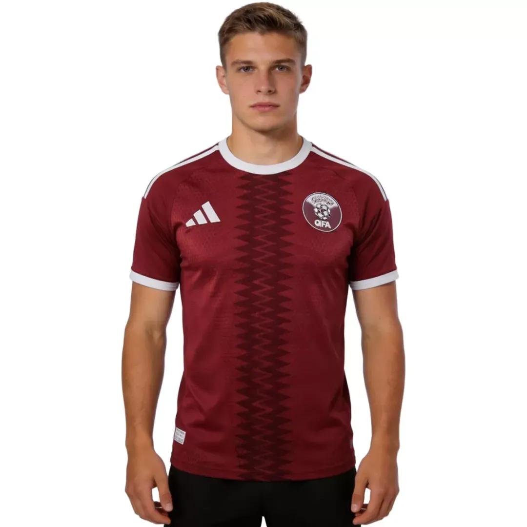 Adidas Qatar Soccer Jersey - Image 3