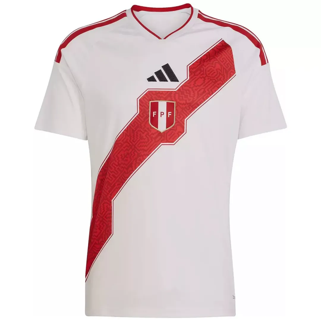 Adidas Peru Home Football Jersey