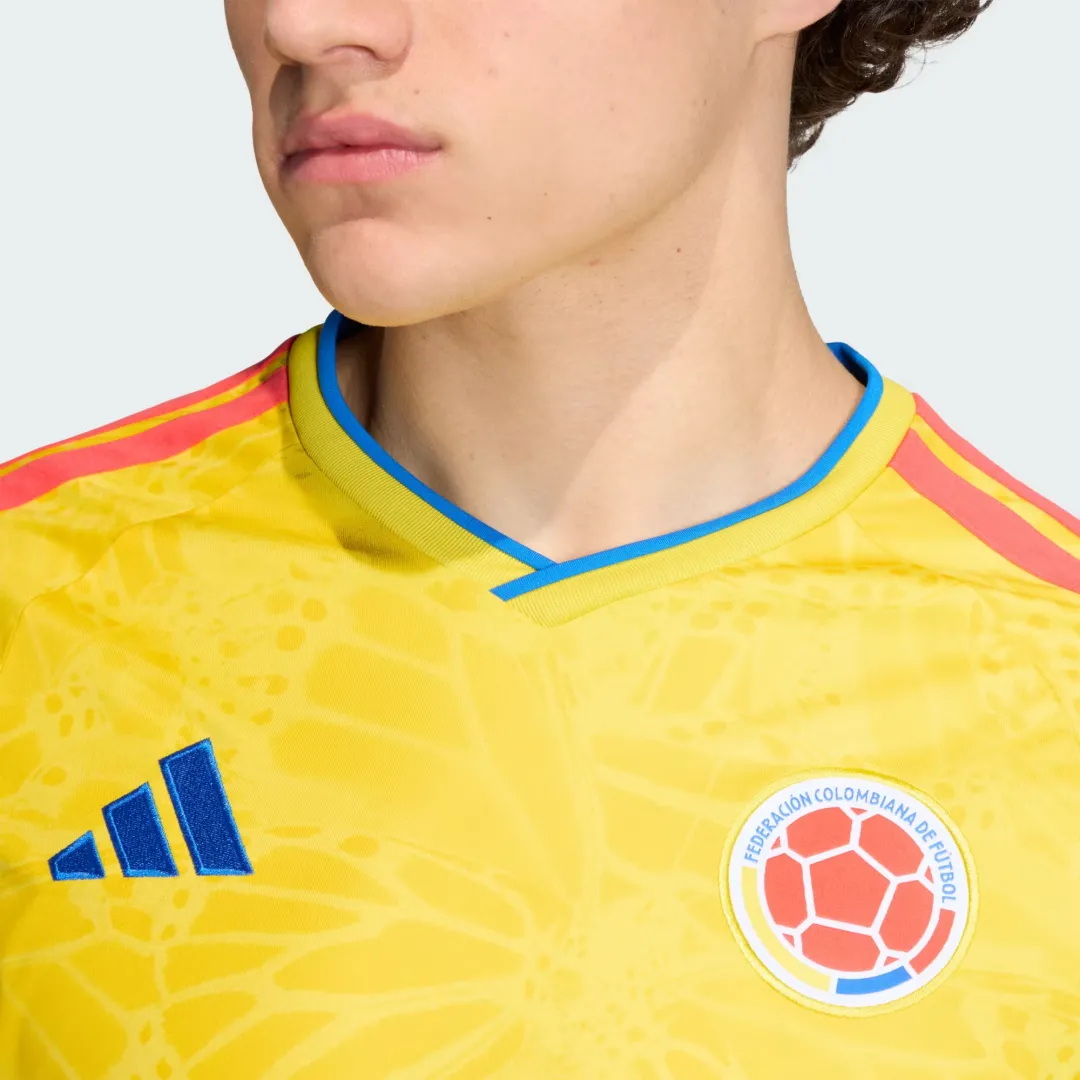 Adidas Colombia Long Sleeve Jersey - Image 5