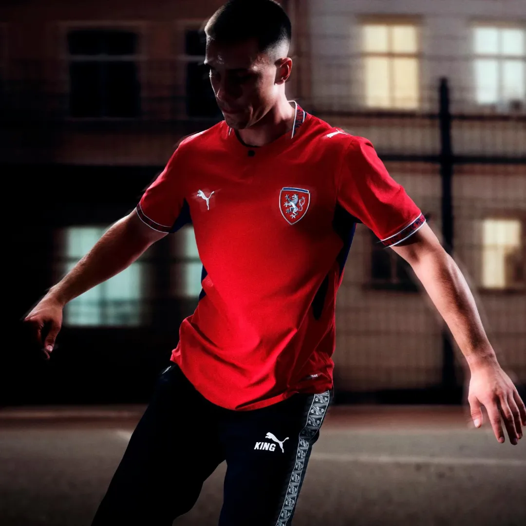 Puma Czech Home Soccer Jersey - Image 4