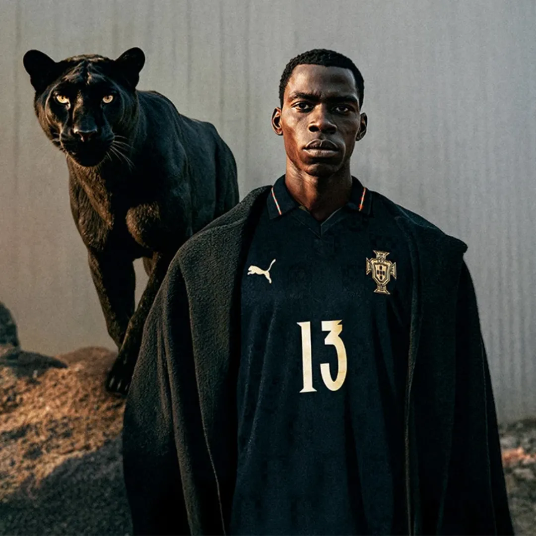 Puma Portugal Black Panther Jersey - Image 3
