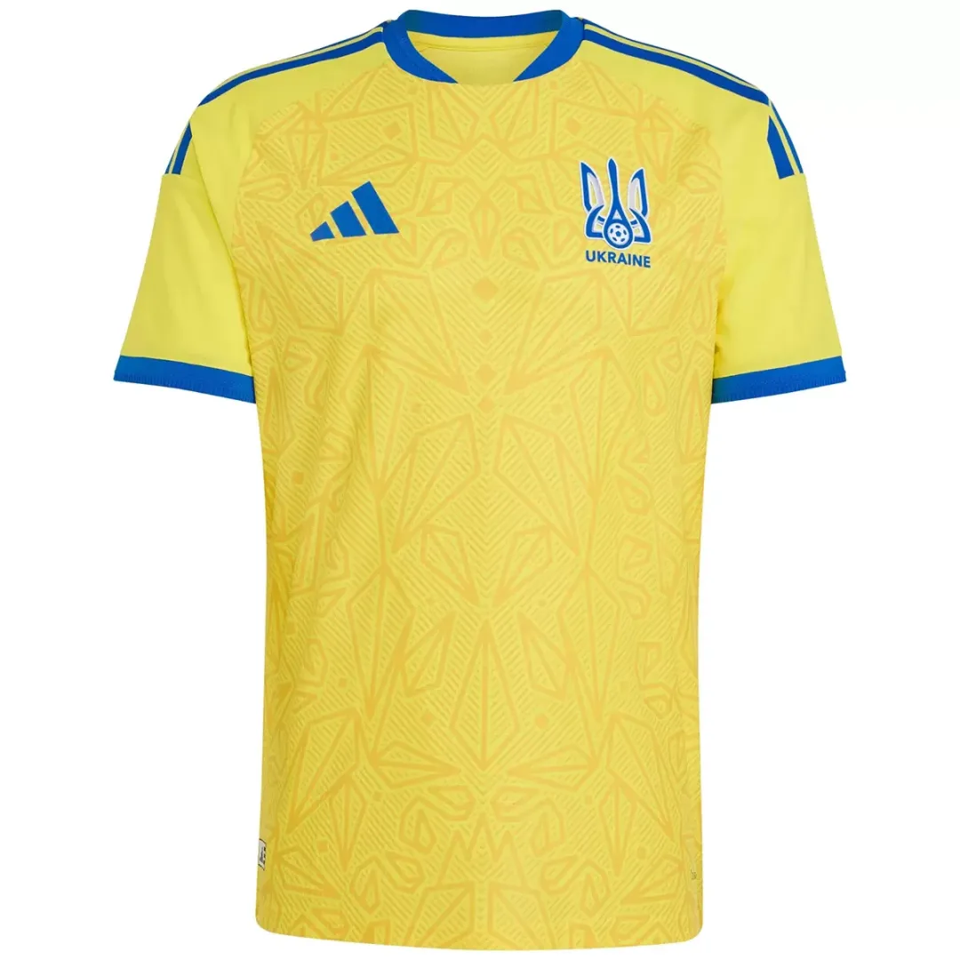 Player Version Ukraine Home Authentic Jersey World Cup 2026