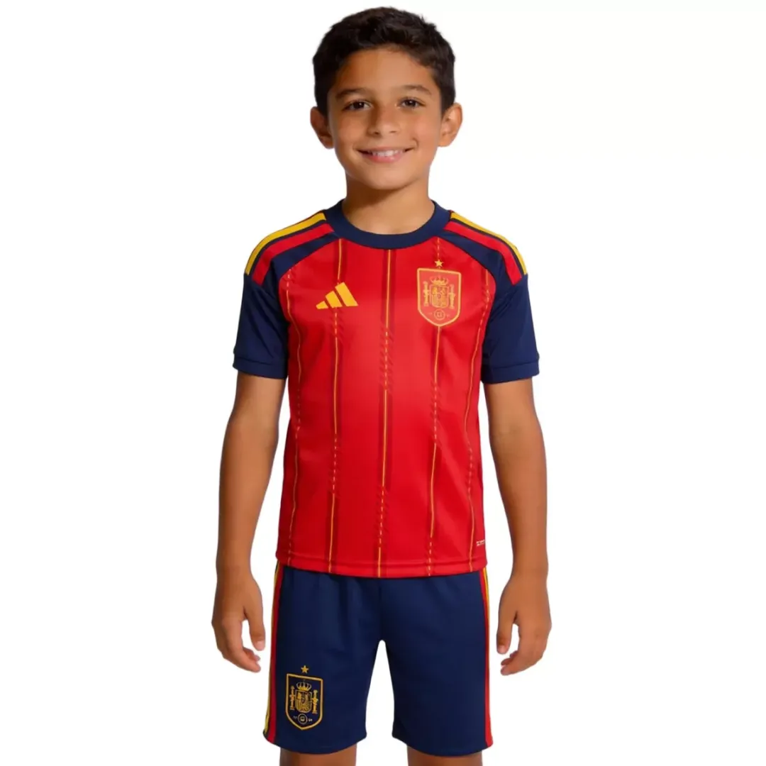 Adidas Spain Kids Football Kit - Image 3