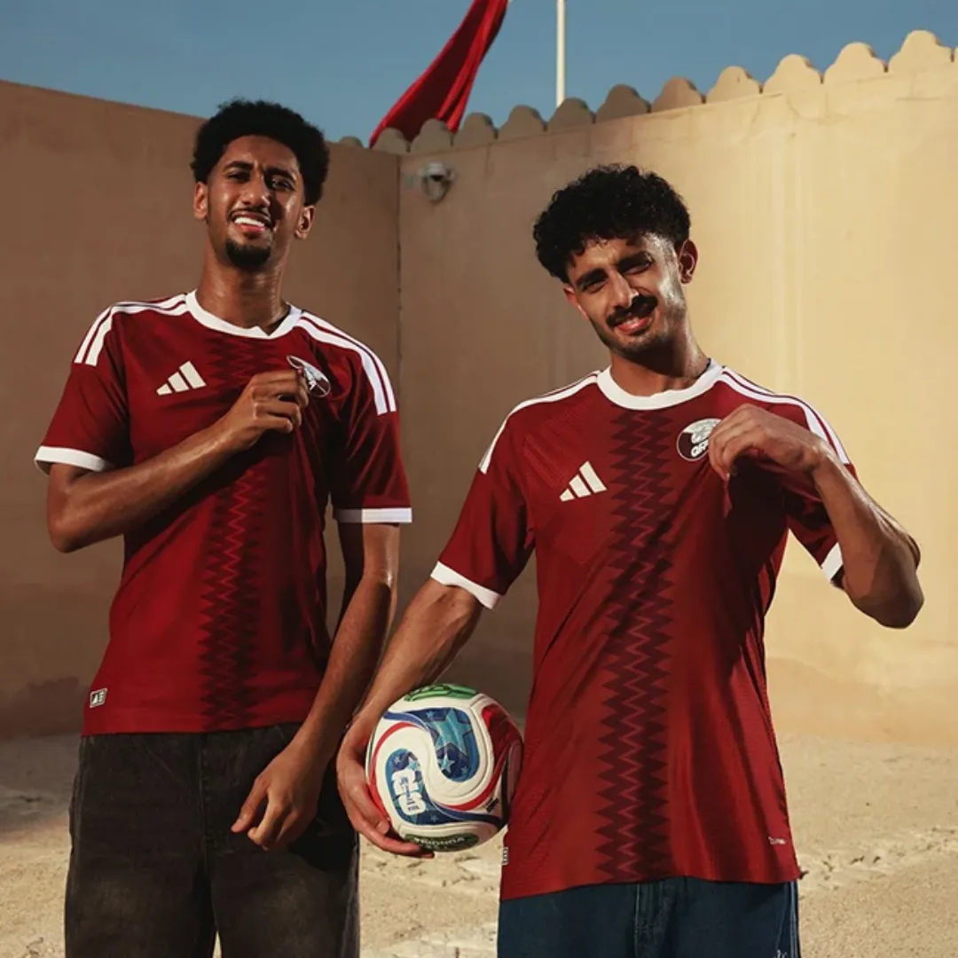 Adidas Qatar Home Jersey - Image 4