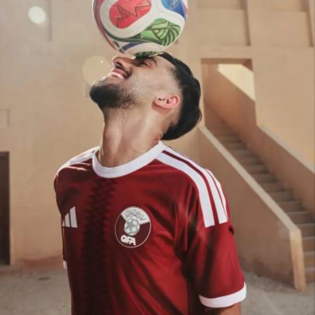 Adidas Qatar Home Jersey - Image 5