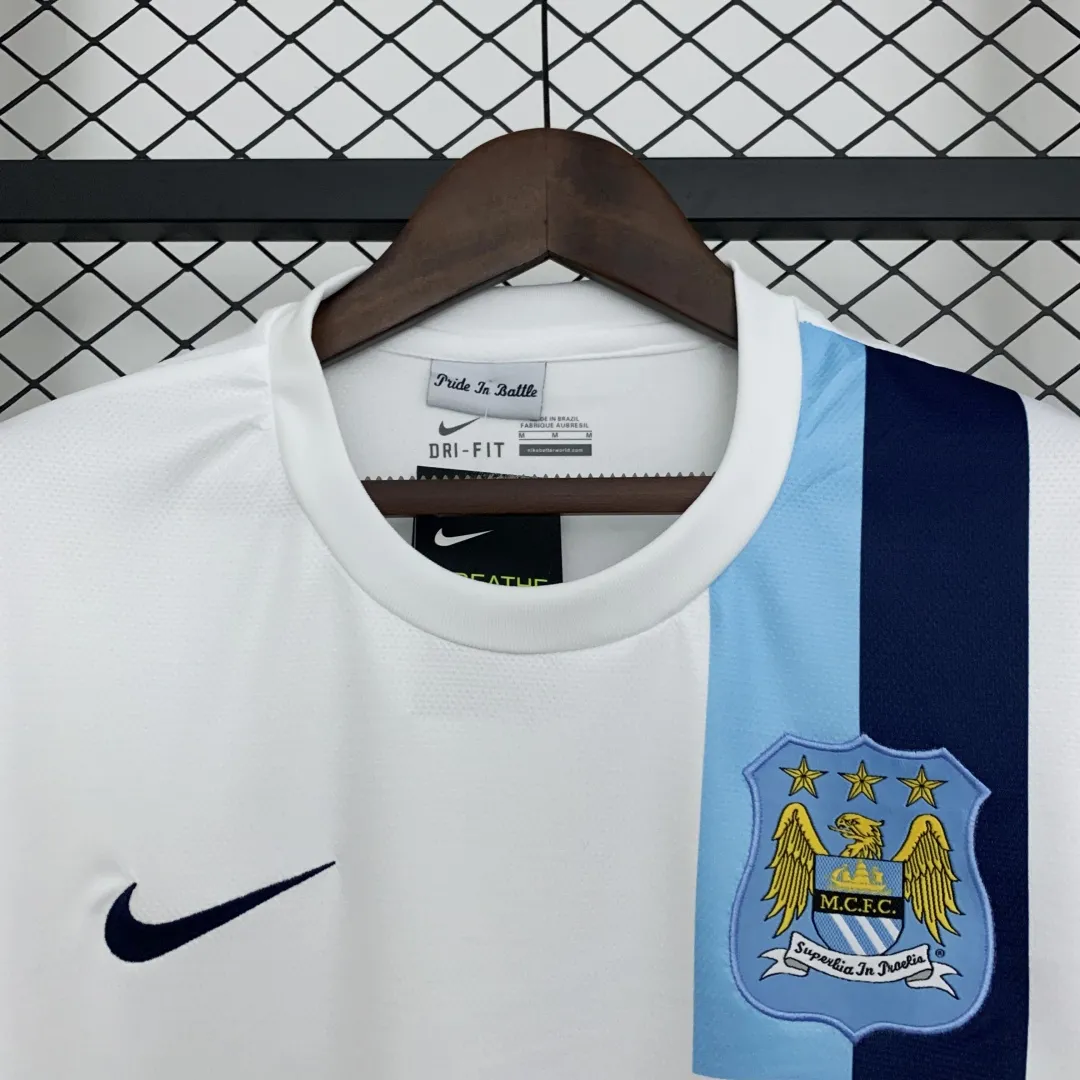 Manchester City Retro Jersey - Image 4