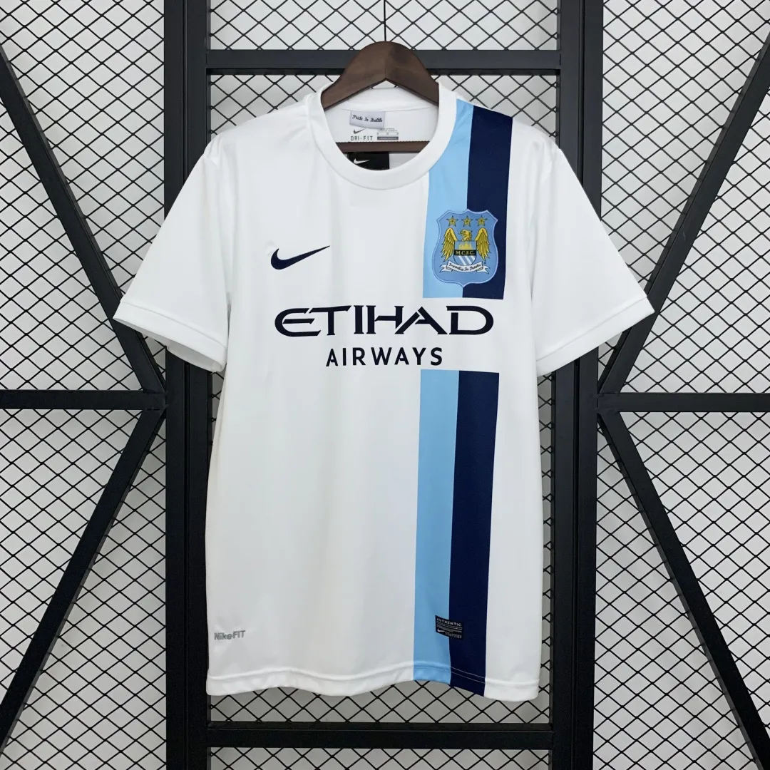 Manchester City Retro Jersey - Image 3