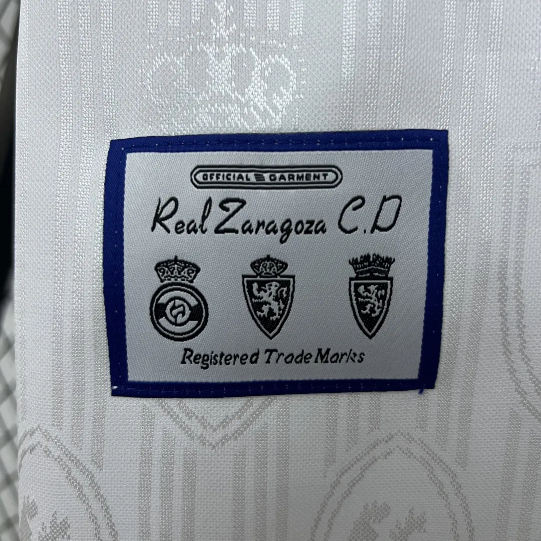 Adidas Real Zaragoza Retro Jersey - Image 5