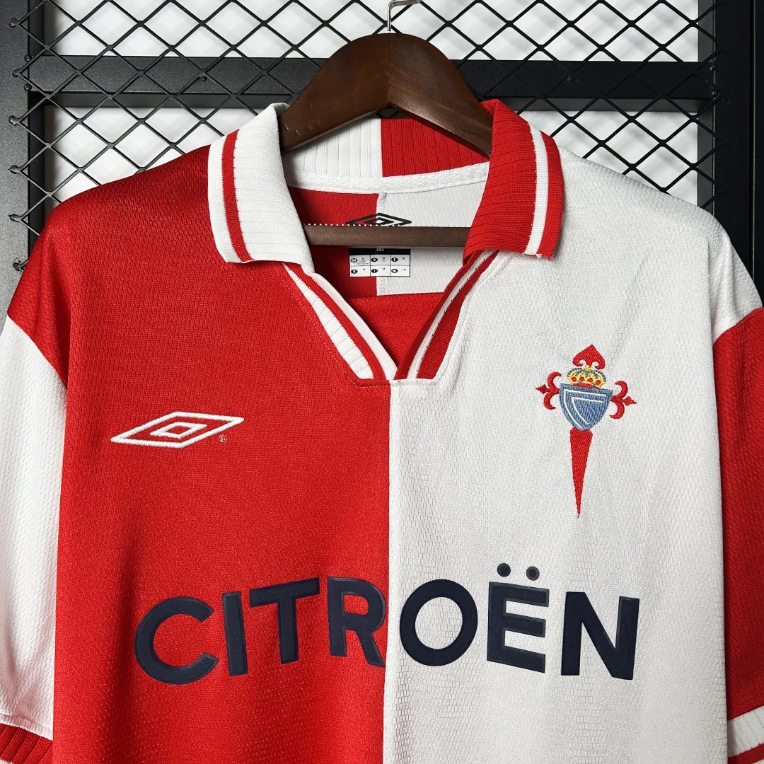Umbro Celta Vigo Retro Jersey - Image 3