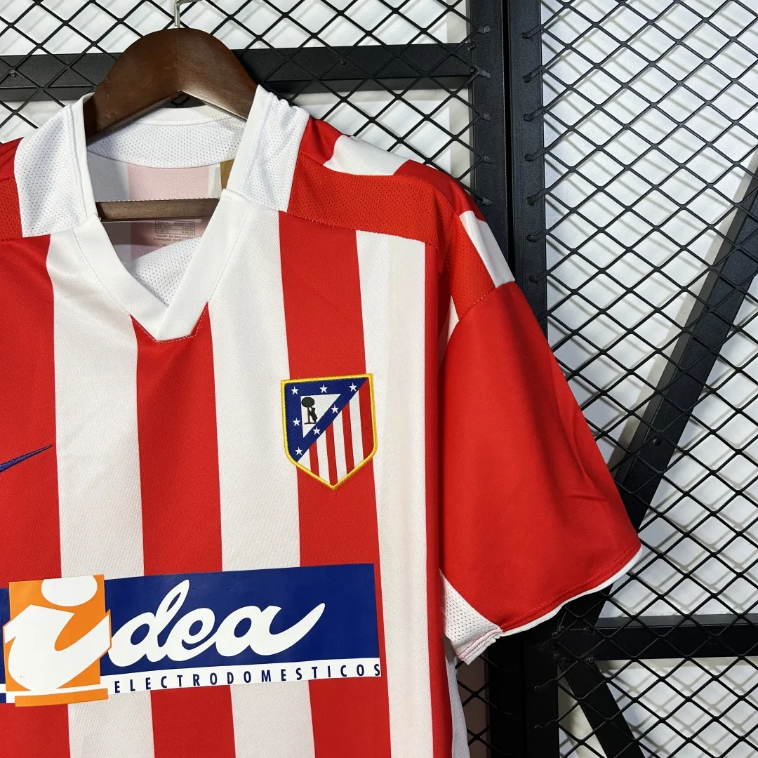 Atletico Madrid Retro Home Jersey - Image 5