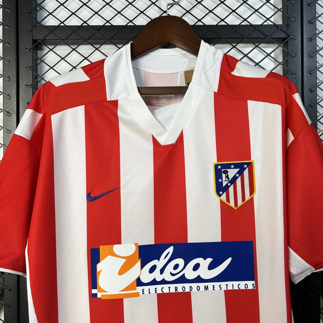 Atletico Madrid Retro Home Jersey - Image 4