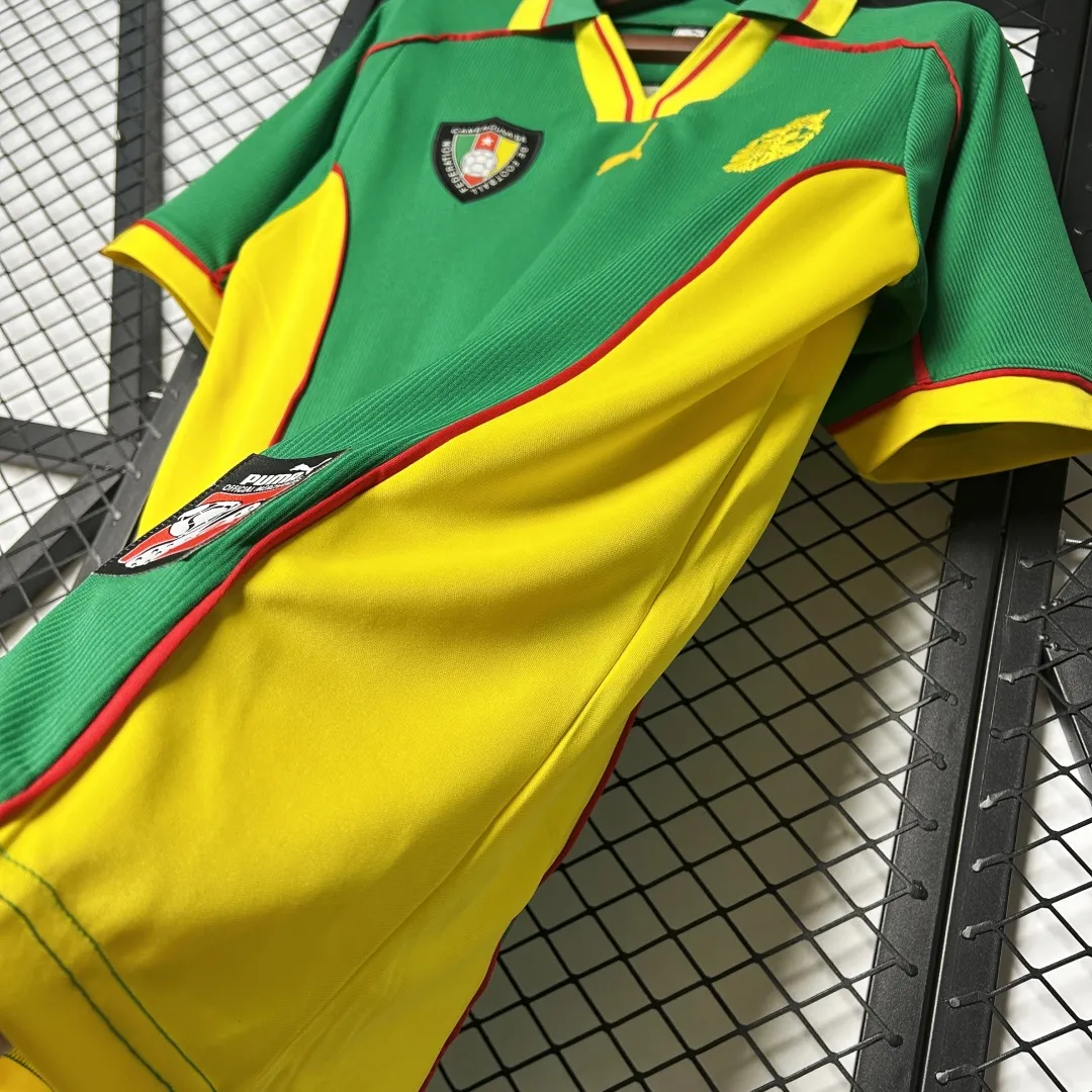 Retro Cameroon Home Jersey 1998 - Image 8