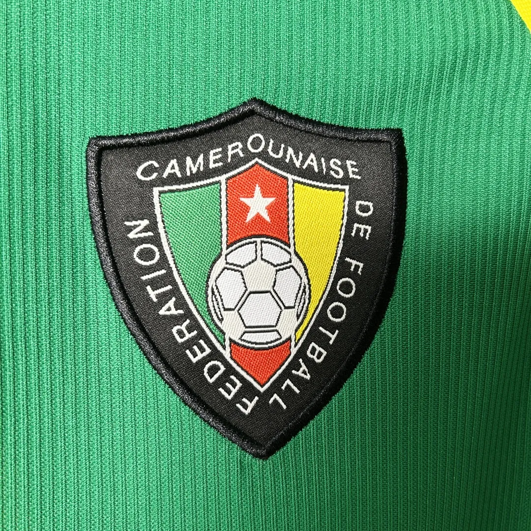 Retro Cameroon Home Jersey 1998 - Image 6
