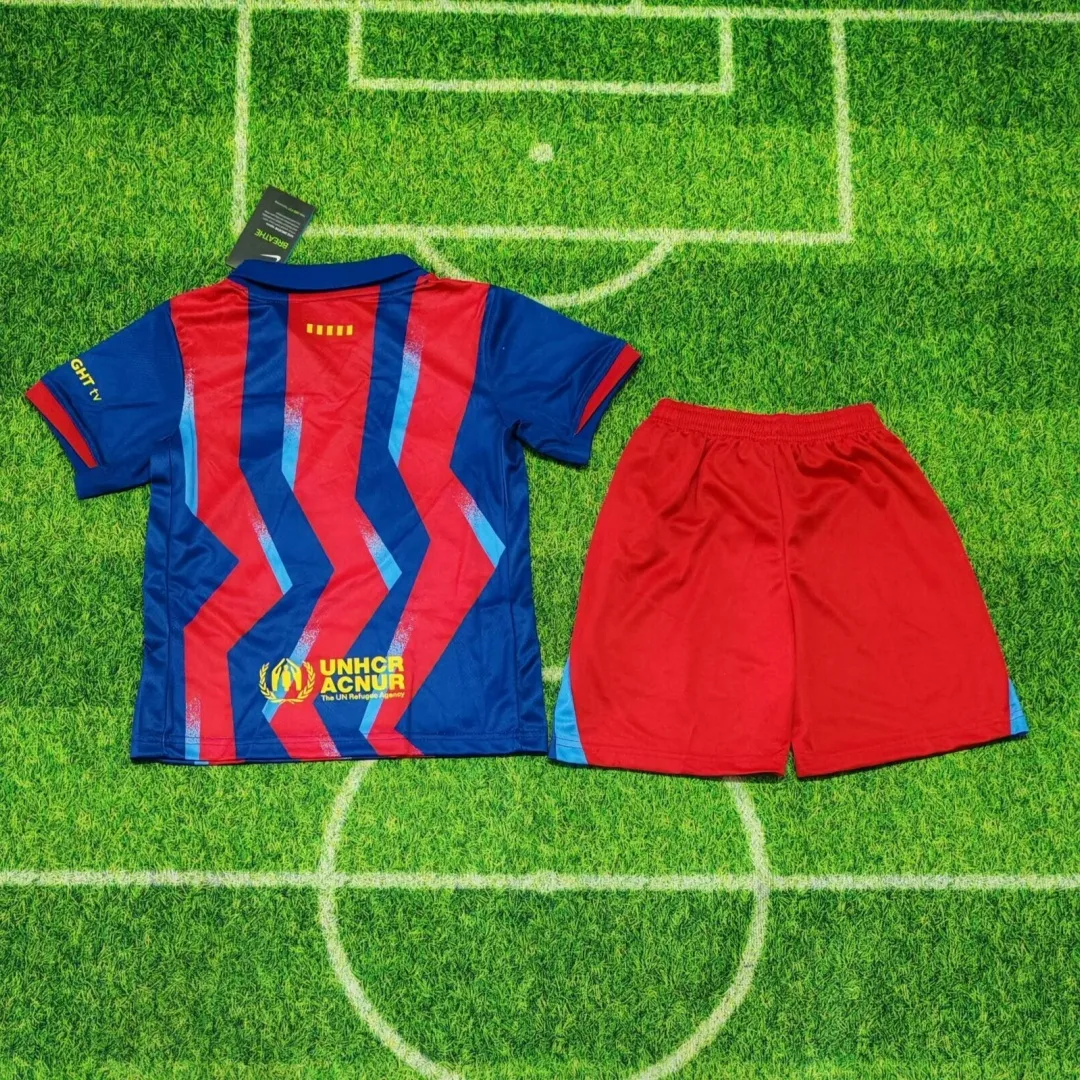 Barcelona Kids Soccer Kit - Image 3