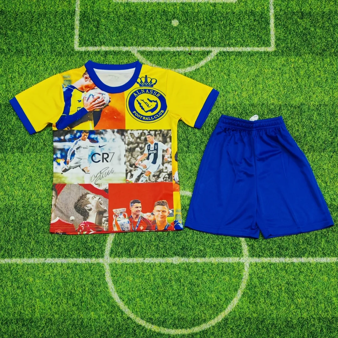 Al Nassr Kids Football Kit - Image 3