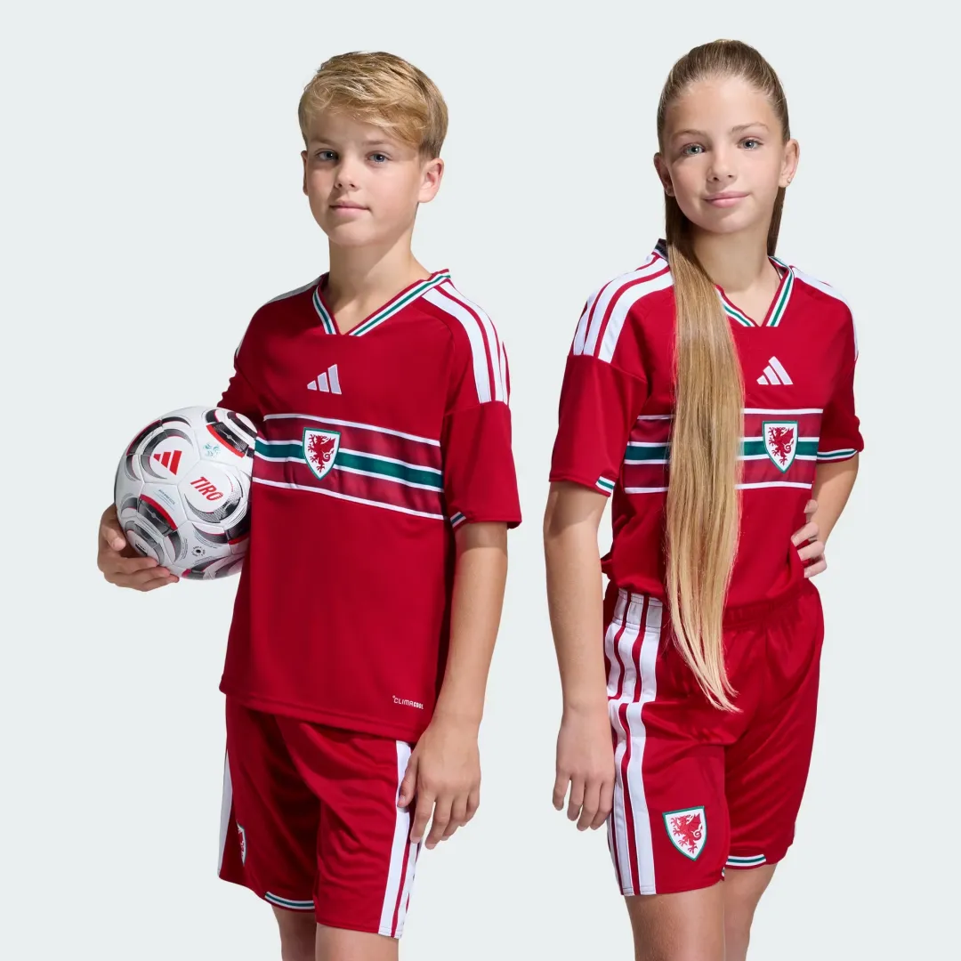 Adidas Wales Kids Football Kit - Image 4