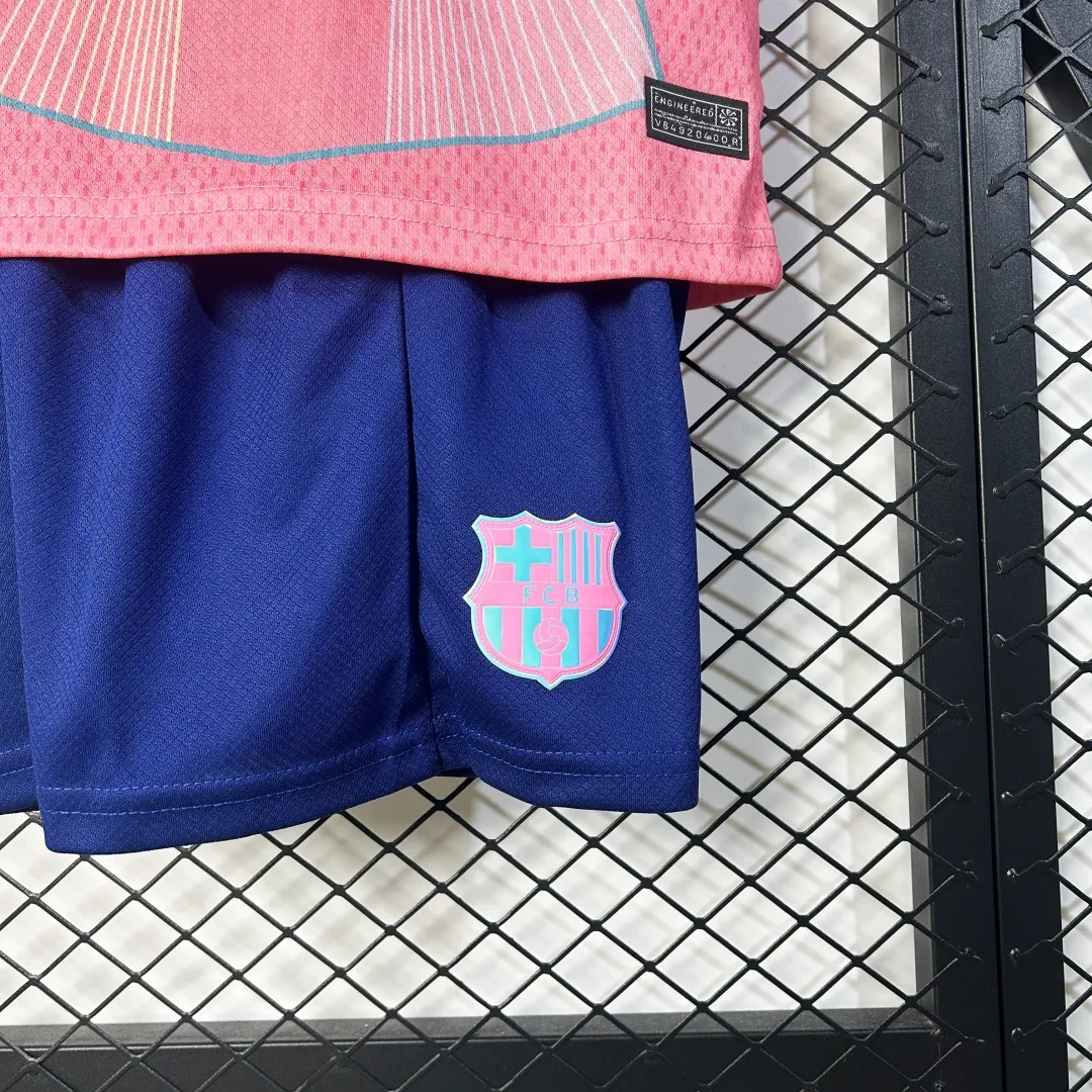 Barcelona Kids Soccer Jersey Set - Image 5