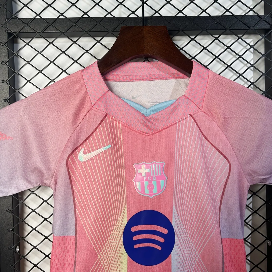 Barcelona Kids Soccer Jersey Set - Image 3