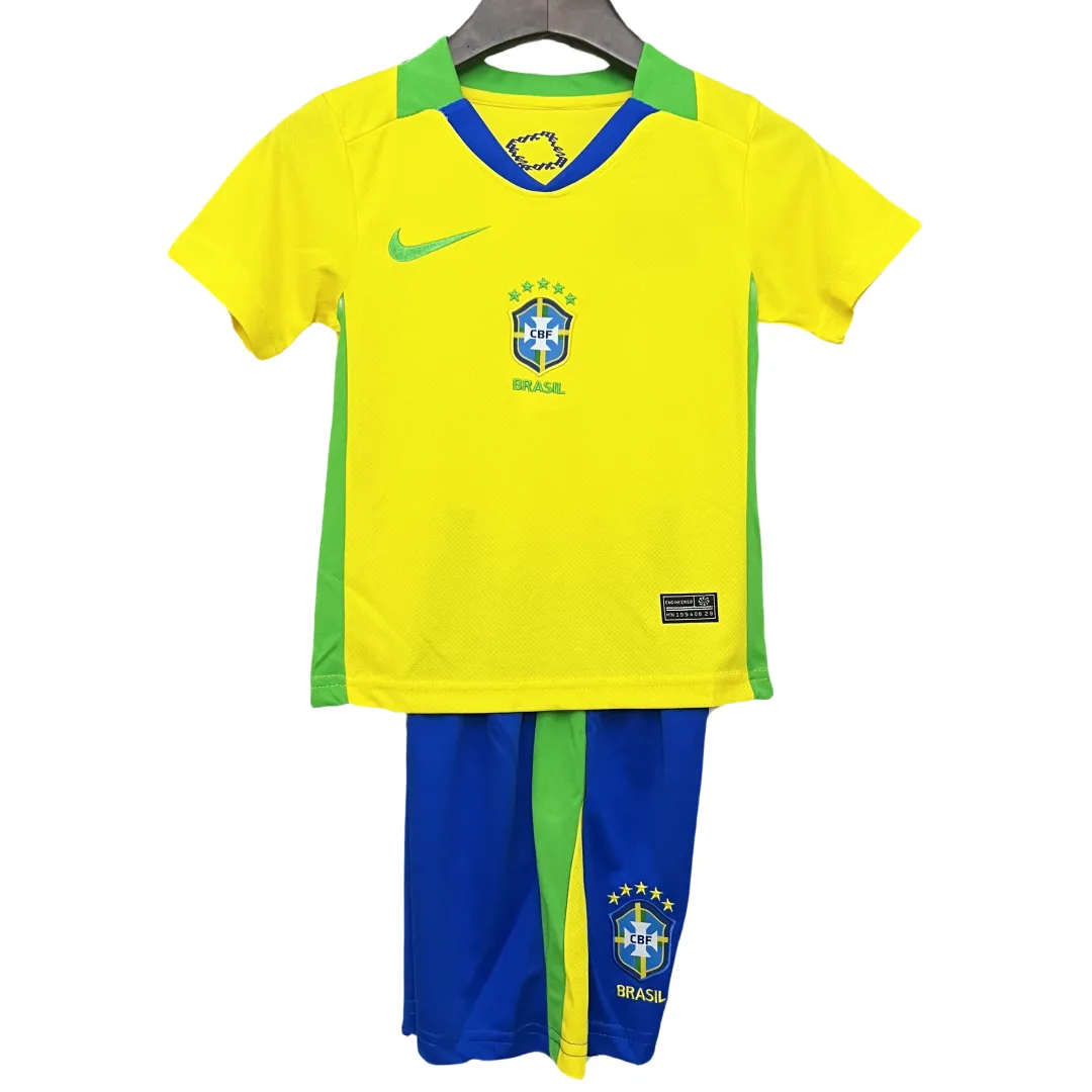 Nike Brazil Kids Football Kit