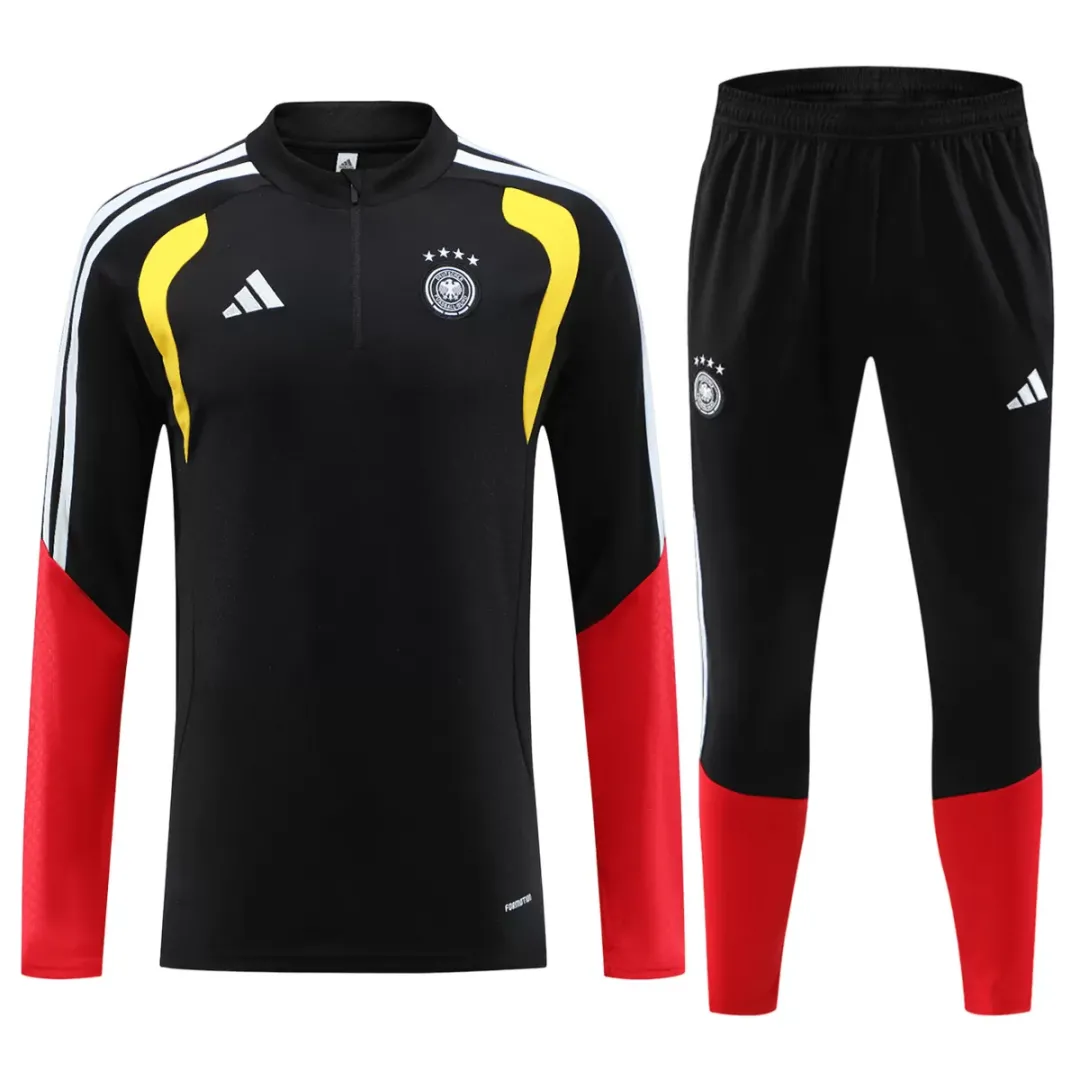 Kid's Germany Zipper Sweatshirt Kit(Top+Pants) Black 2026