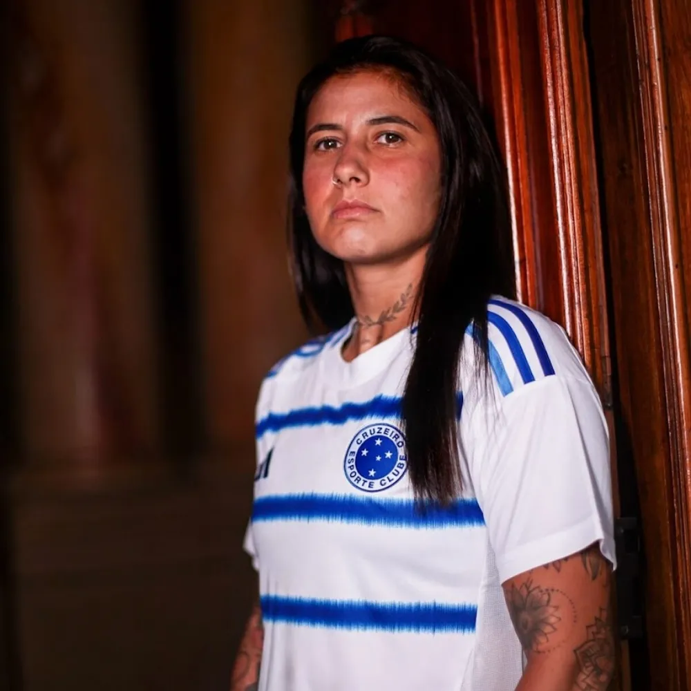 Adidas Cruzeiro Away Jersey - Image 4