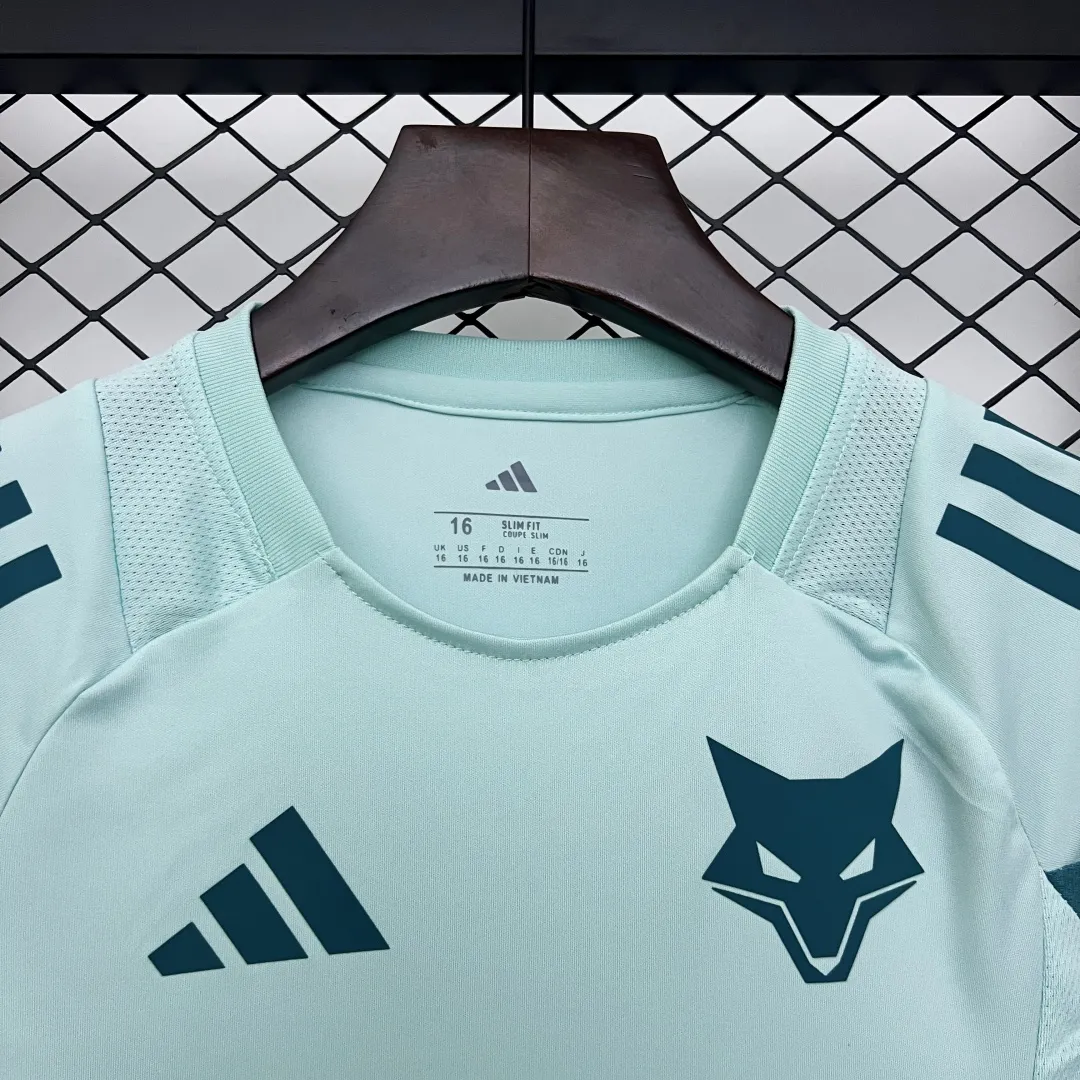 Adidas Kids Light Blue Soccer Set - Image 3